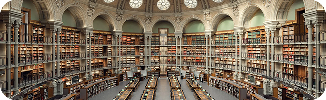 Photo of library interior